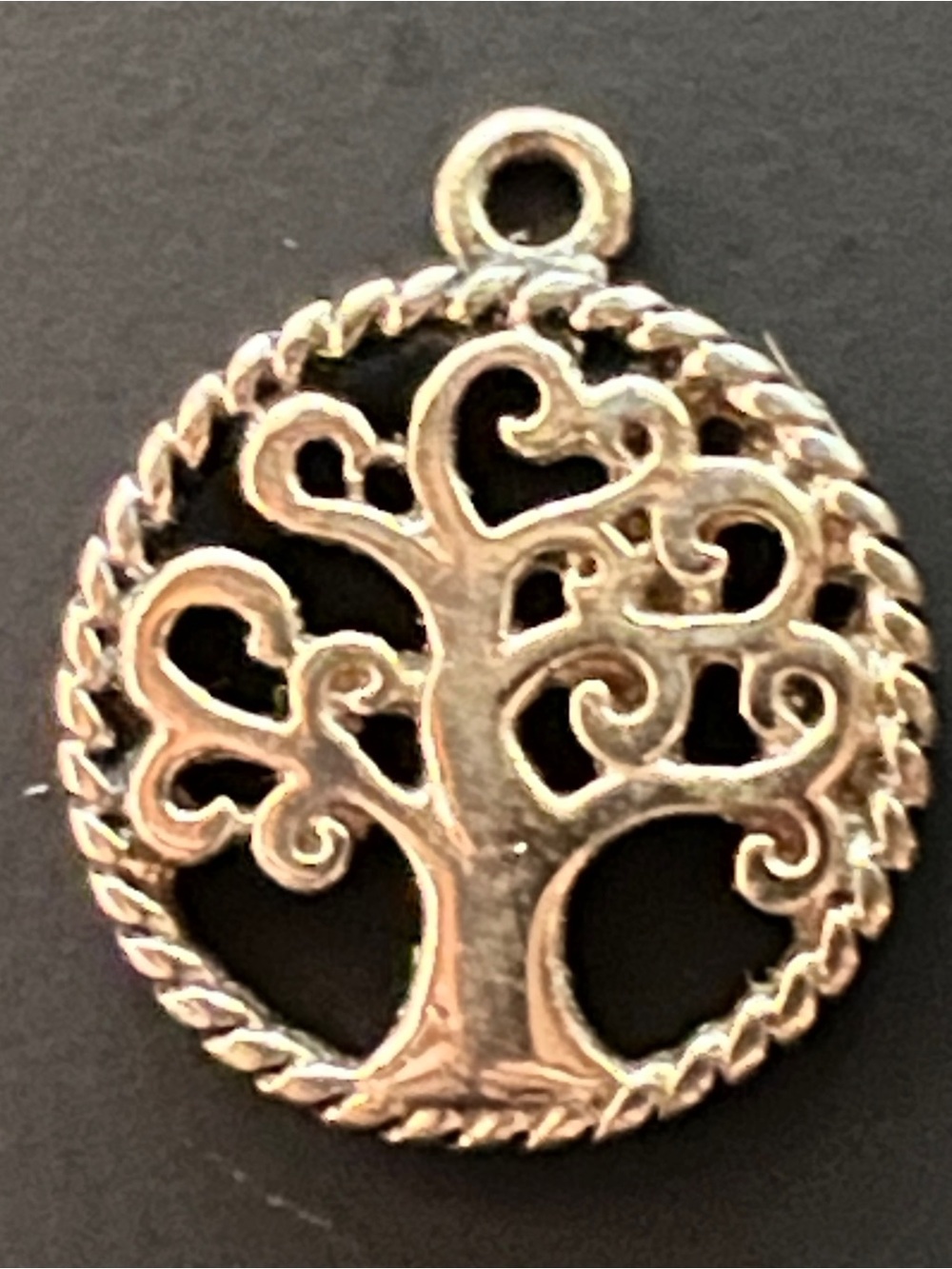 Tree Of Life Pendant Charm 3/4" Diameter